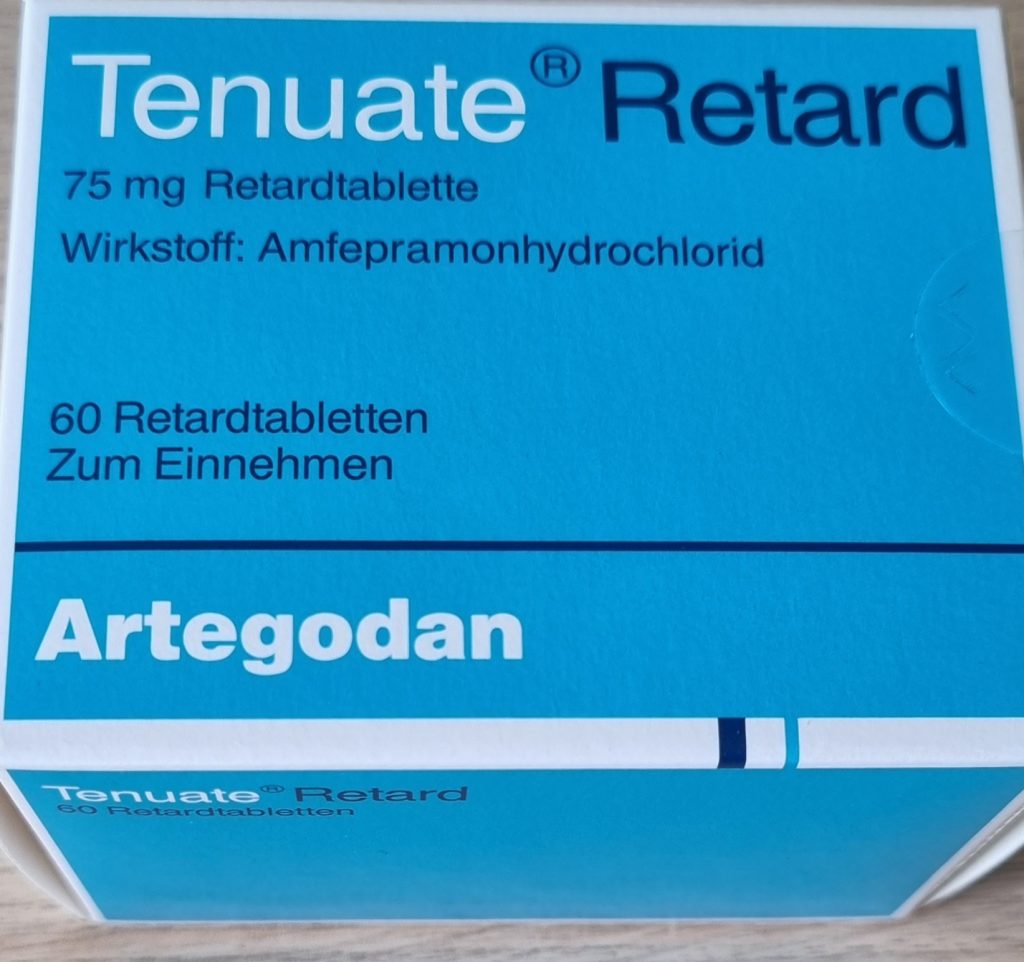 Tenuate (Amfepramon) von Kyberg EMA Widerruft die Zulassung
